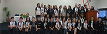 Participantes da Olimpíada de Matemática recebem medalhas