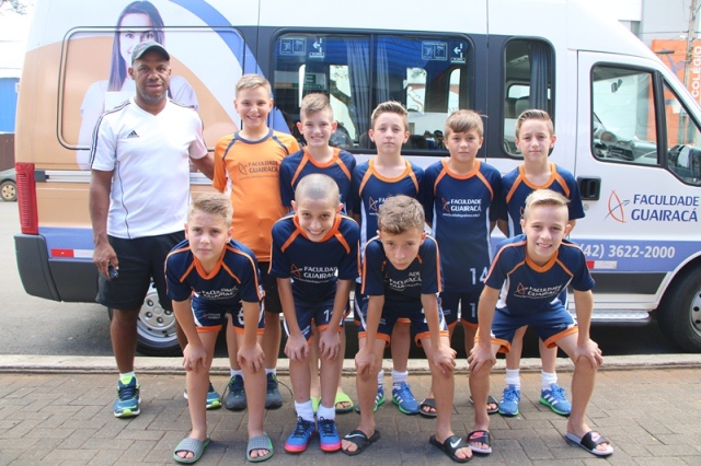 Escola de Futebol/Futsal Guairacá estreia pelo Novo Futsal Paraná