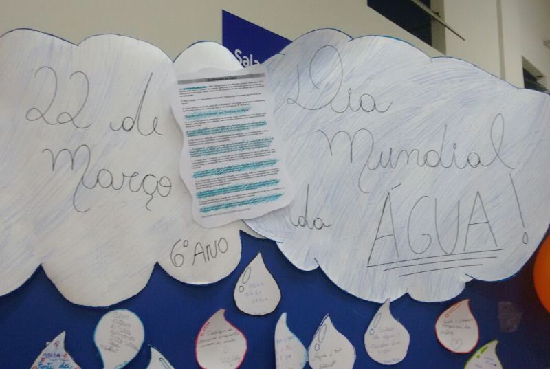 Dia Mundial da Água: atividade na Guairacá discute consumo consciente