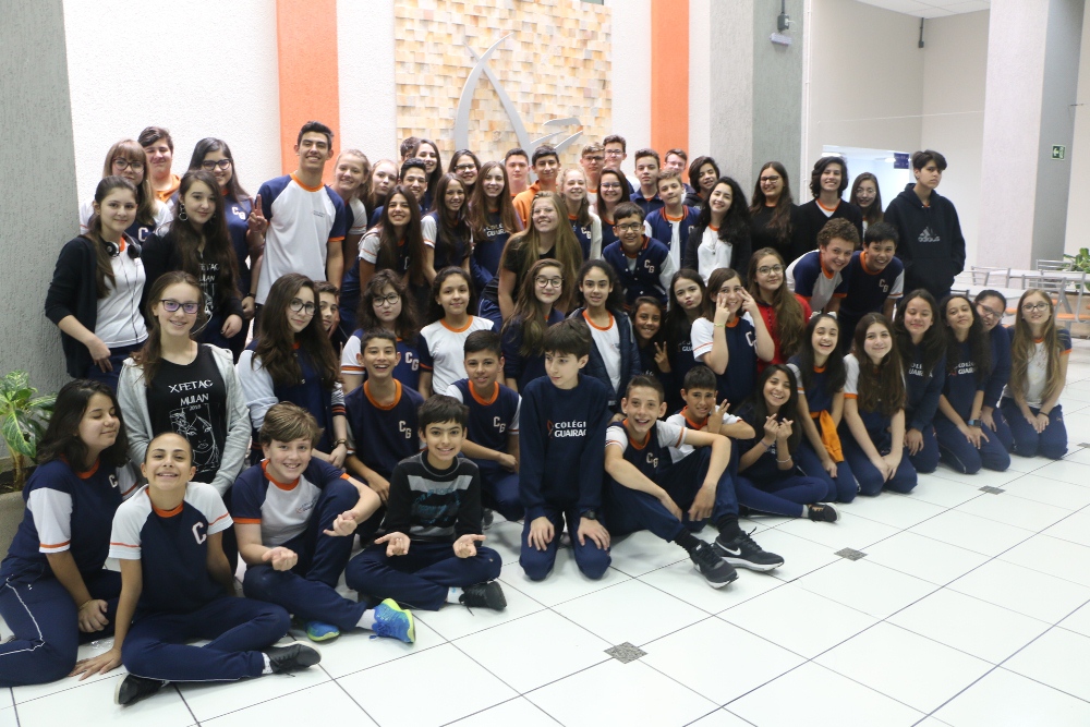 Alunos destaques do 3º bimestre do Colégio Guairacá