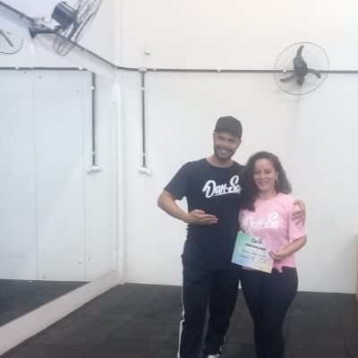 Professora Lorraine participa de curso com Daniel Saboya, do maior canal de dança do mundo