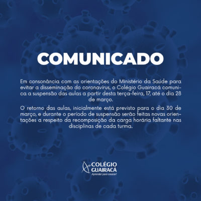 Comunicado oficial