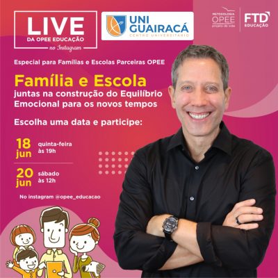 Família e escola juntas na construção do equilíbrio emocional para os novos tempos