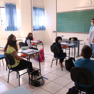 Medidas adotadas passam segurança a pais e alunos no retorno das atividades presenciais