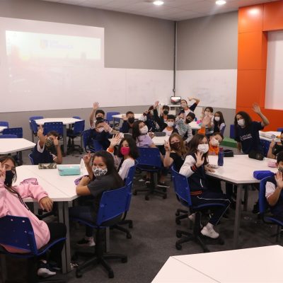 Primeiro dia de aula é repleto de atividades no Colégio Guairacá