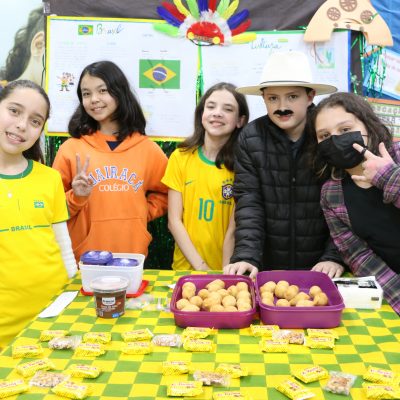 Feira das Nações do Colégio Guairacá encanta pais e alunos