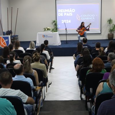 Reunião de pais do Colégio Guairacá marca o início de um novo ciclo escolar