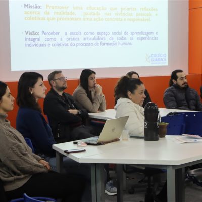 Colégio Guairacá realiza Semana Pedagógica de preparação para o segundo semestre