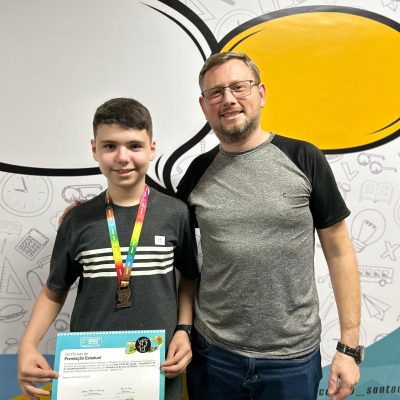 Estudante do Colégio Guairacá conquista medalha de bronze na 20° edição da OBMEP e se destaca em nível estadual