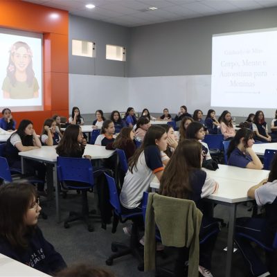 Colégio Guairacá promove encontro sobre autocuidado, autoestima e acolhimento para alunas do Ensino Fundamental